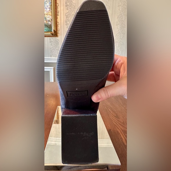 NWOT!🤩Blondo!❄️”Selena”Waterproof/cow suede/mid calf/block heel/size-7 - Picture 9 of 12